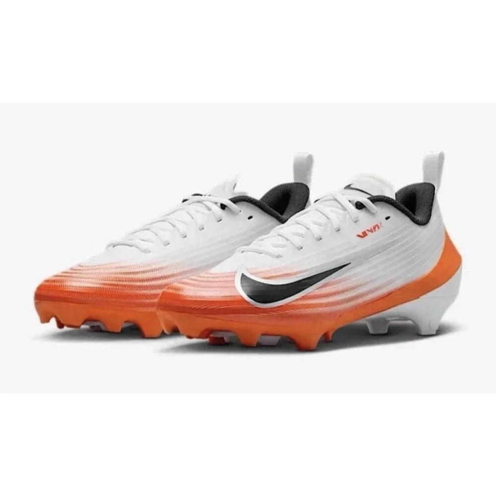 Mens Sz 13.5 - Nike Vapor Speed 3 TB Football Cleats White Orange HM8849-104